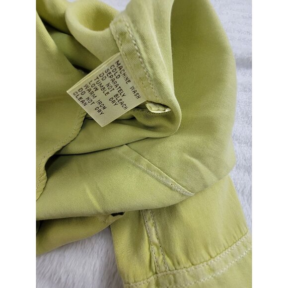 Olive Green Button Down Shirt - Picture 4 of 8